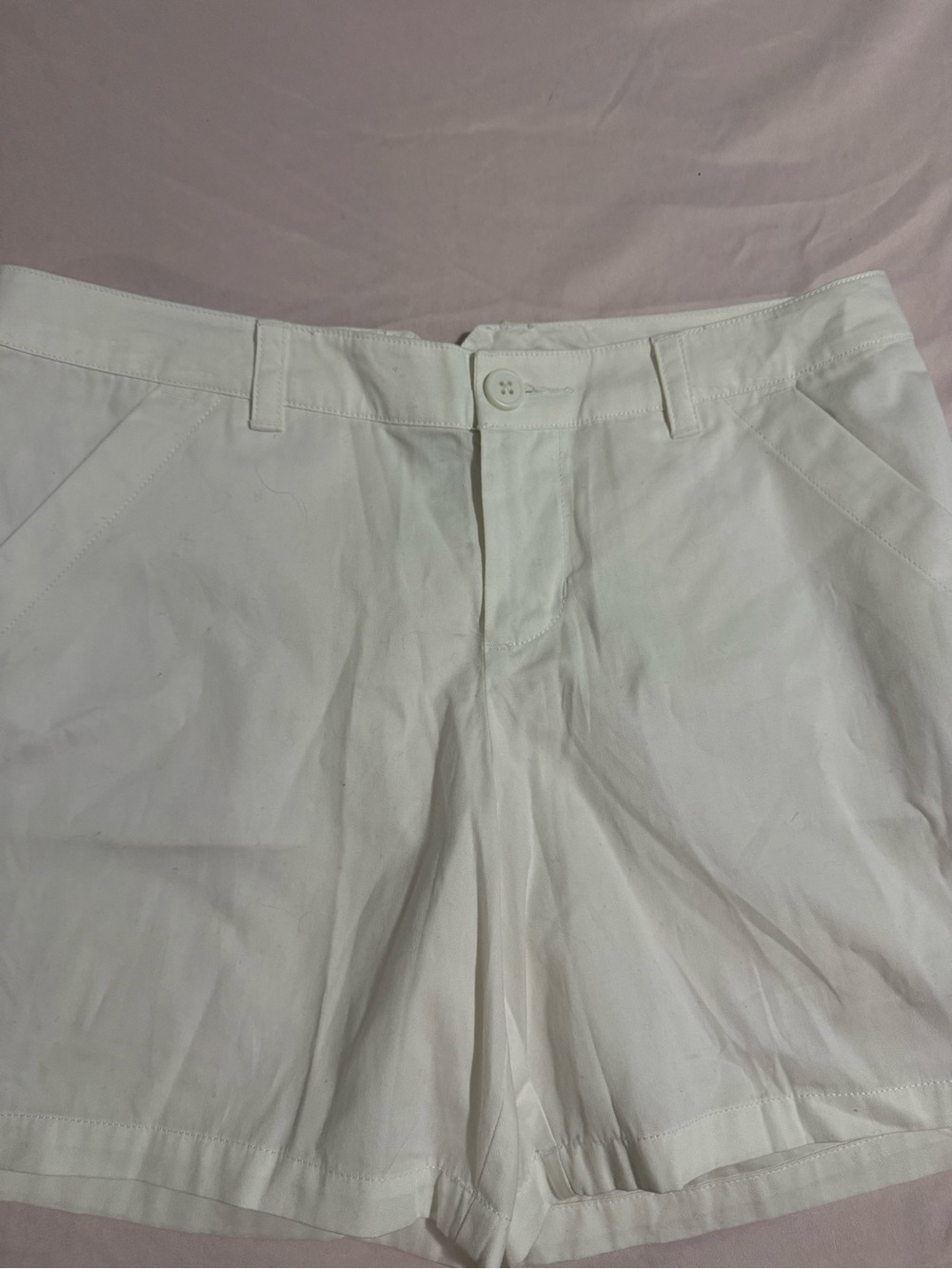 Columbia Women's High Waist White Shorts
